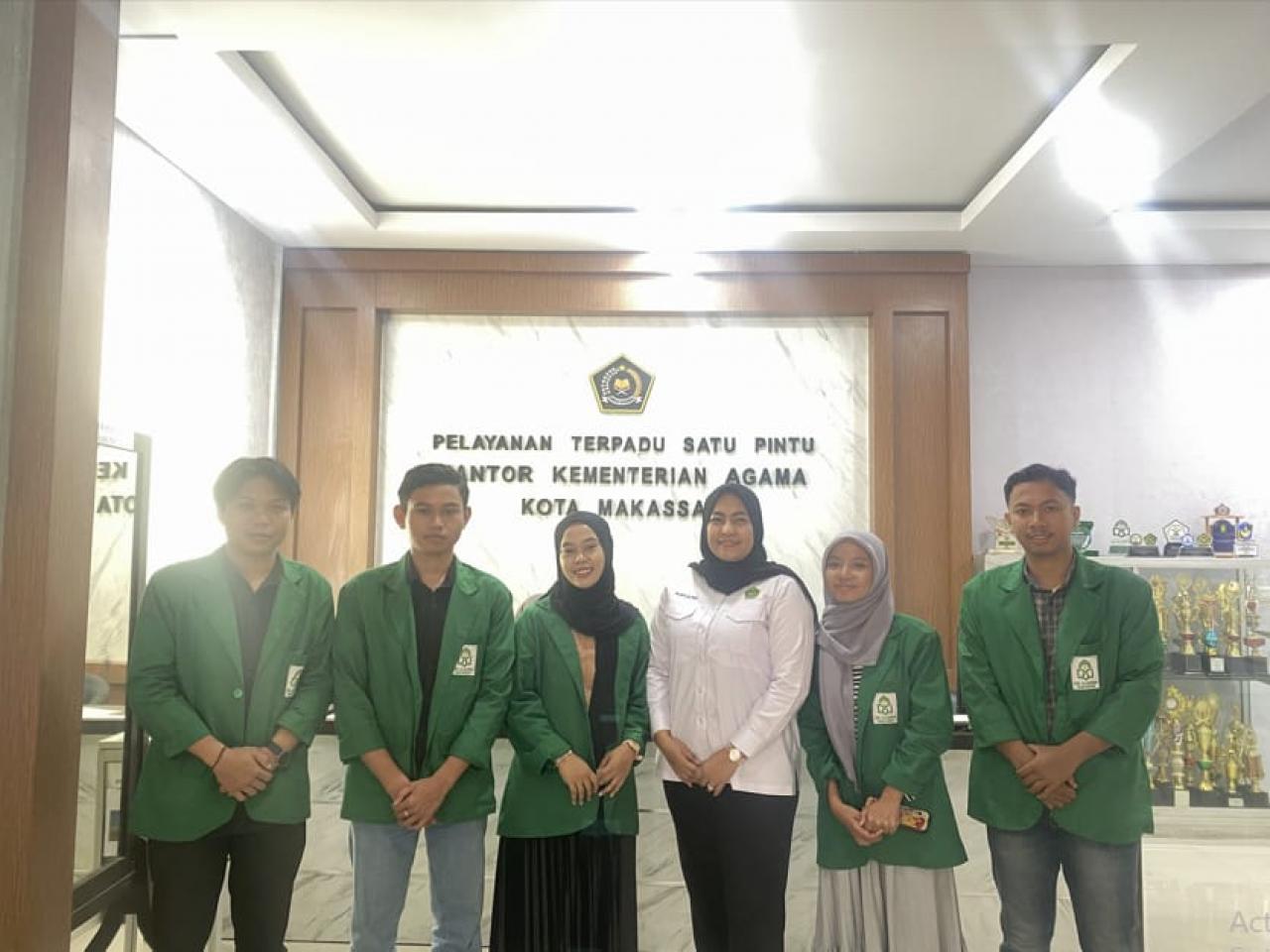 Gambar IKJHI 2024 Meningkat, Mahasiswa Ikom UIN Alauddin Gali Peran Humas Kemenag Makassar
