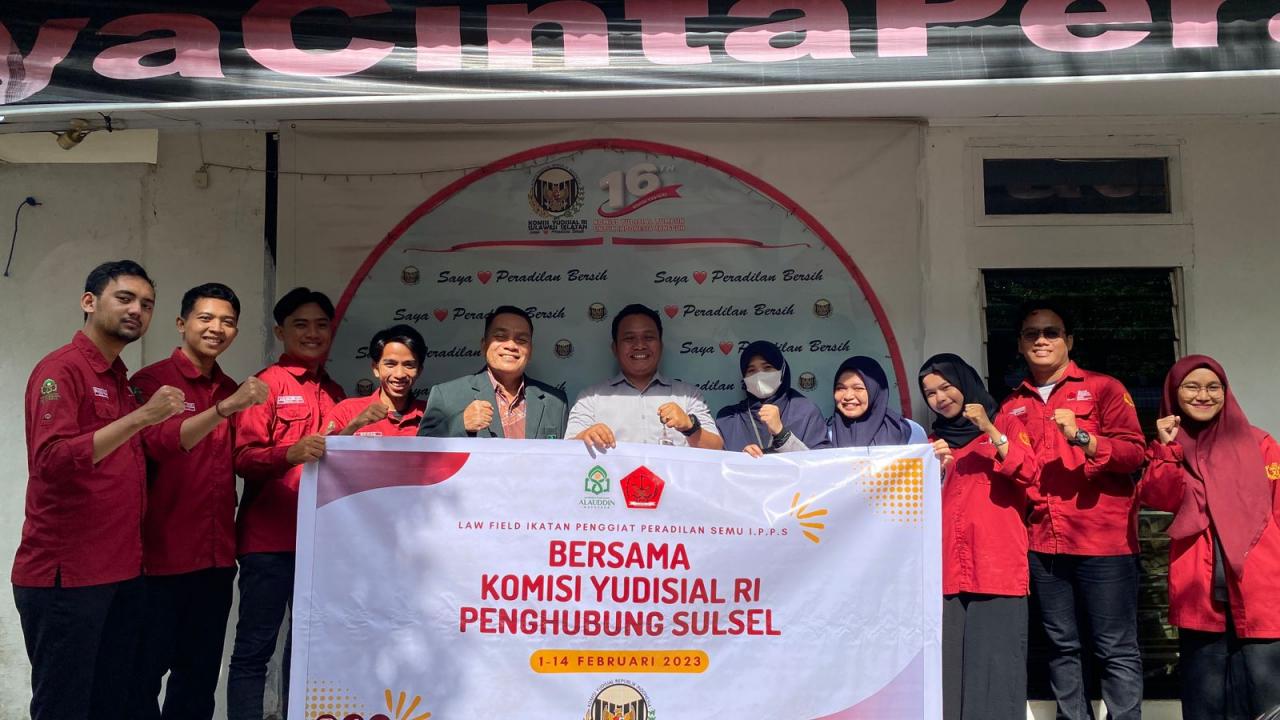 Gambar IPPS UIN Alauddin Makassar Resmi Laksanakan Magang di Komisi Yudisial RI Wilayah Sulsel