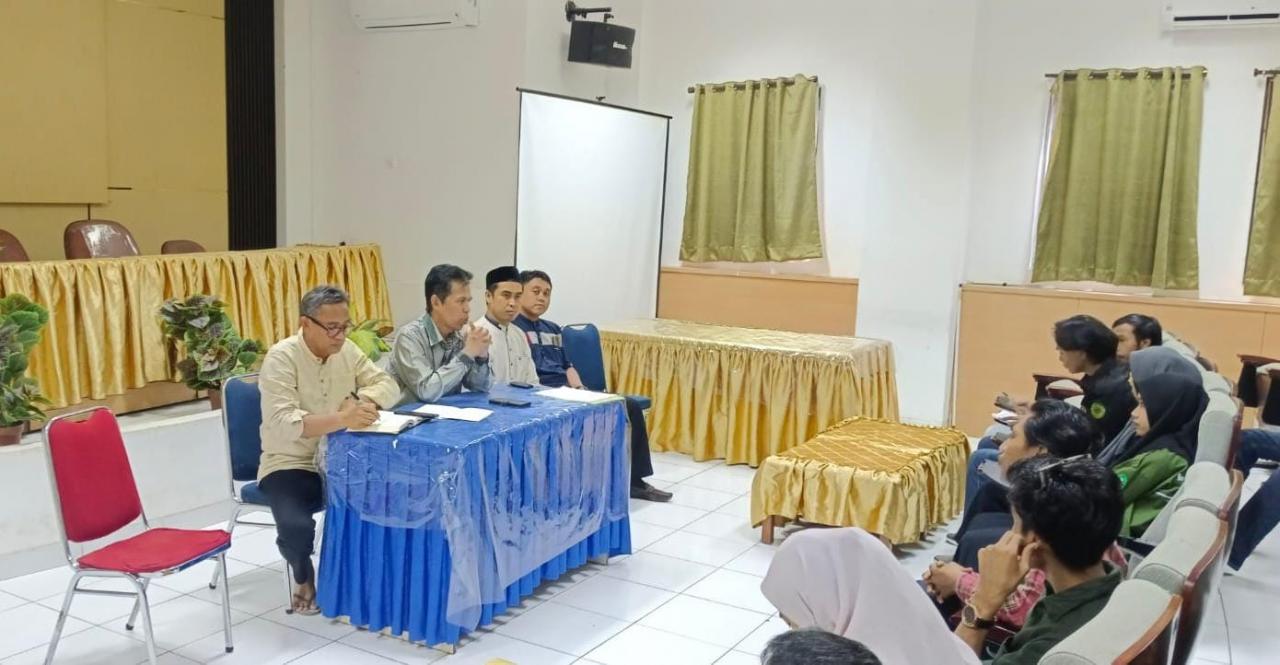 Gambar Jelang PBAK, FAH Gelar Rapat Panitia Bersama Lembaga Kemahasiswaan