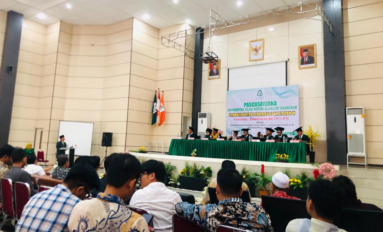 Gambar Kaji Pemanfaatan Pa’jojo Terhadap Akselerasi Baca Tulis Al-Qur’an, Muhammad Arsyam Raih Gelar Dokto