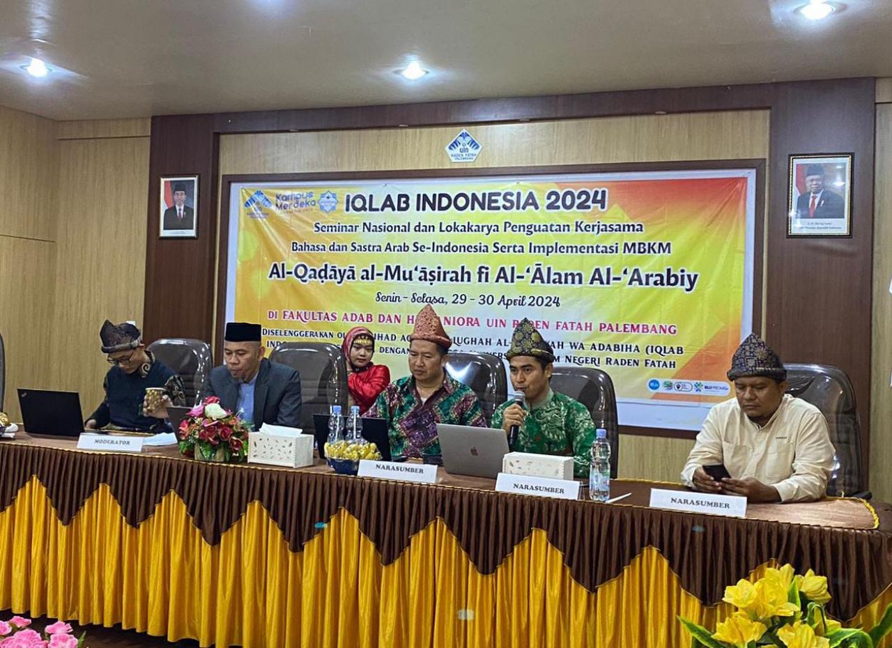 Kaprodi BSA Jadi Pembicara  Pada Seminar Nasional di UIN Raden Fatah Palembang