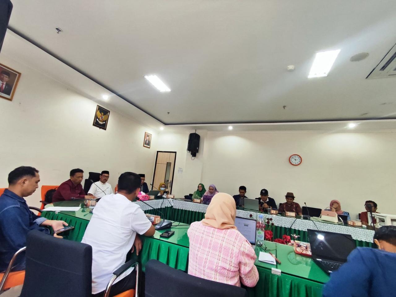 Kejar Akreditasi Unggul, FEBI UIN Makassar Rapat Penyamaan Persepsi Akreditasi Prodi