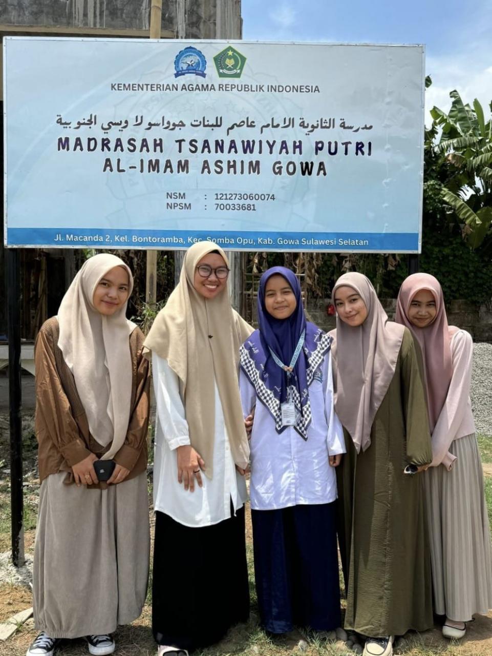 Gambar Kembangkan Potensi Bahasa Arab, Mahasiswa BSA Jalani Magang MBKM di Ponpes Al-Imam Ashim