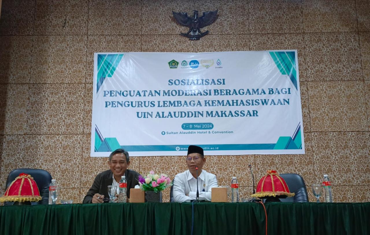 Gambar Ketua Rumah Moderasi Beragama (RMB) UIN Alauddin Makassar Ajak Mahasiswa perkuat pemahaman Moderasi 
