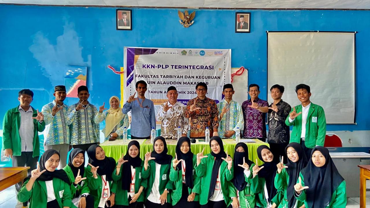 Gambar KKN-PLP Terintegrasi UIN Alauddin di MAN Manggarai Barat Resmi Selesai