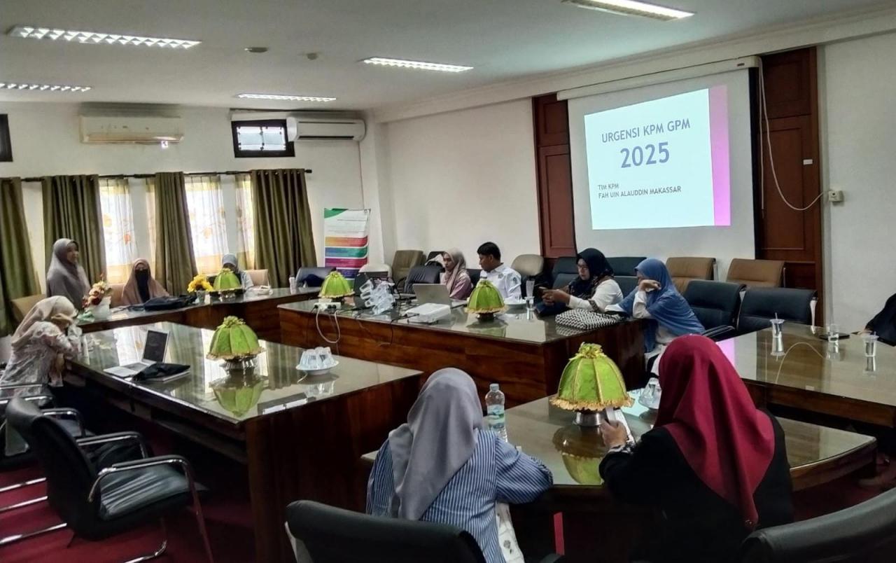 KPM GPM FAH Lakukan Rapat Evaluasi Hasil Monev Semester Genap 2024