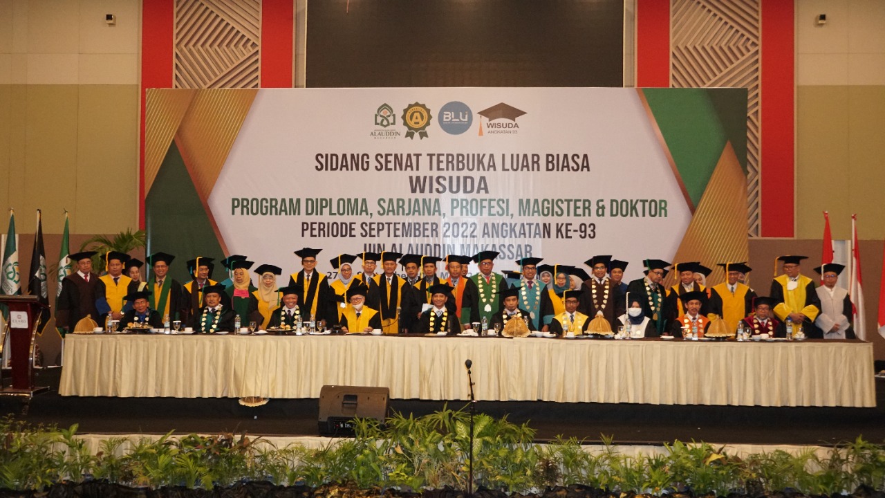 Kukuhkan 2033 Wisudawan, Rektor UIN Makassar Pesan Jadilah Sarjana Surplus Skills