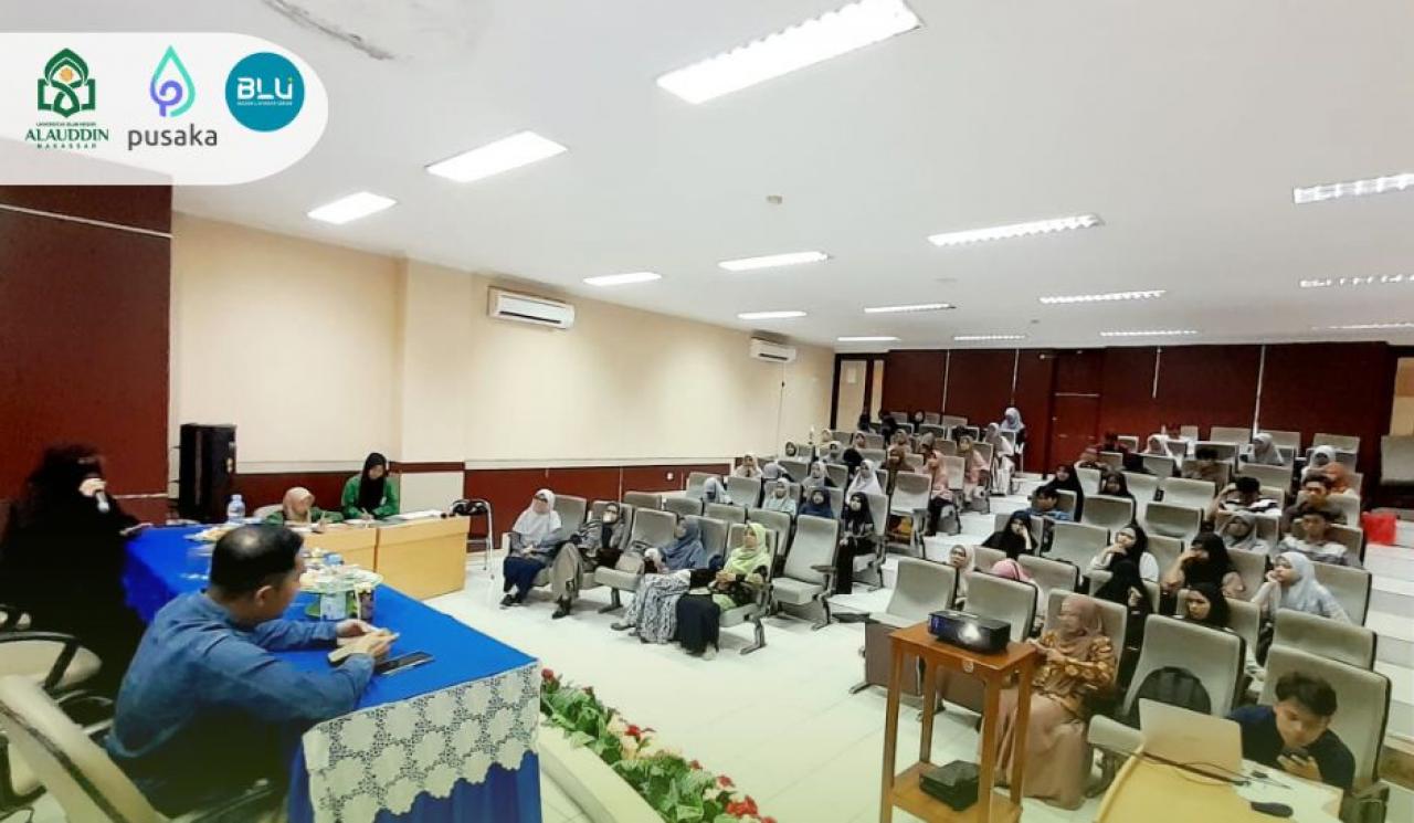Gambar Kuliah Umum Prodi Kimia UIN Alauddin, Bahas “AI”