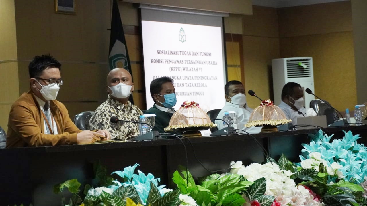 Gambar Kunjungi UIN Alauddin, KPPU Wilayah VI Sosialisasi UU No 5 Tahun 1999