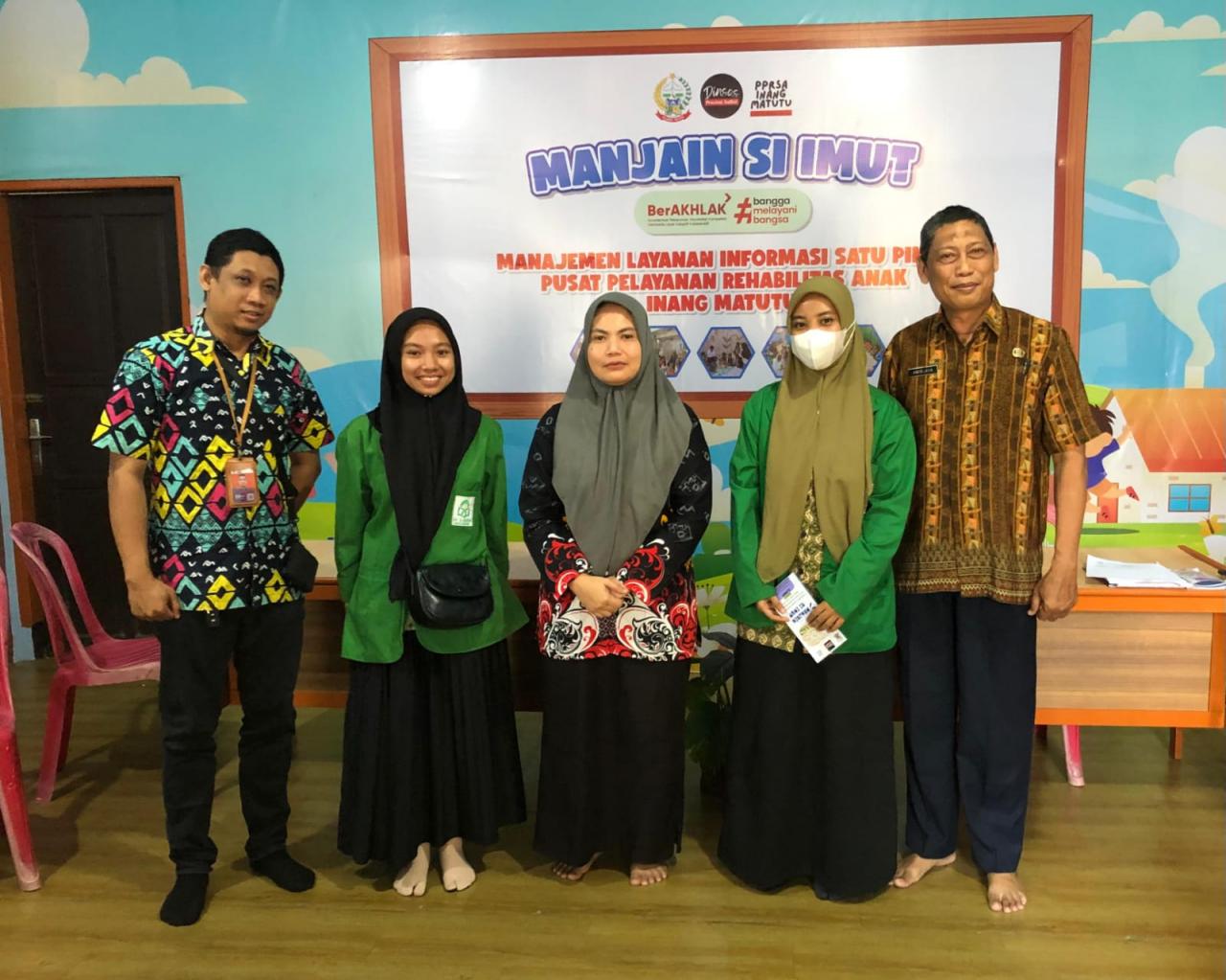 Gambar Mahasiswa BPI UIN Alauddin Belajar Rehabilitasi Sosial Anak di UPT PRSSA Inang Matutu