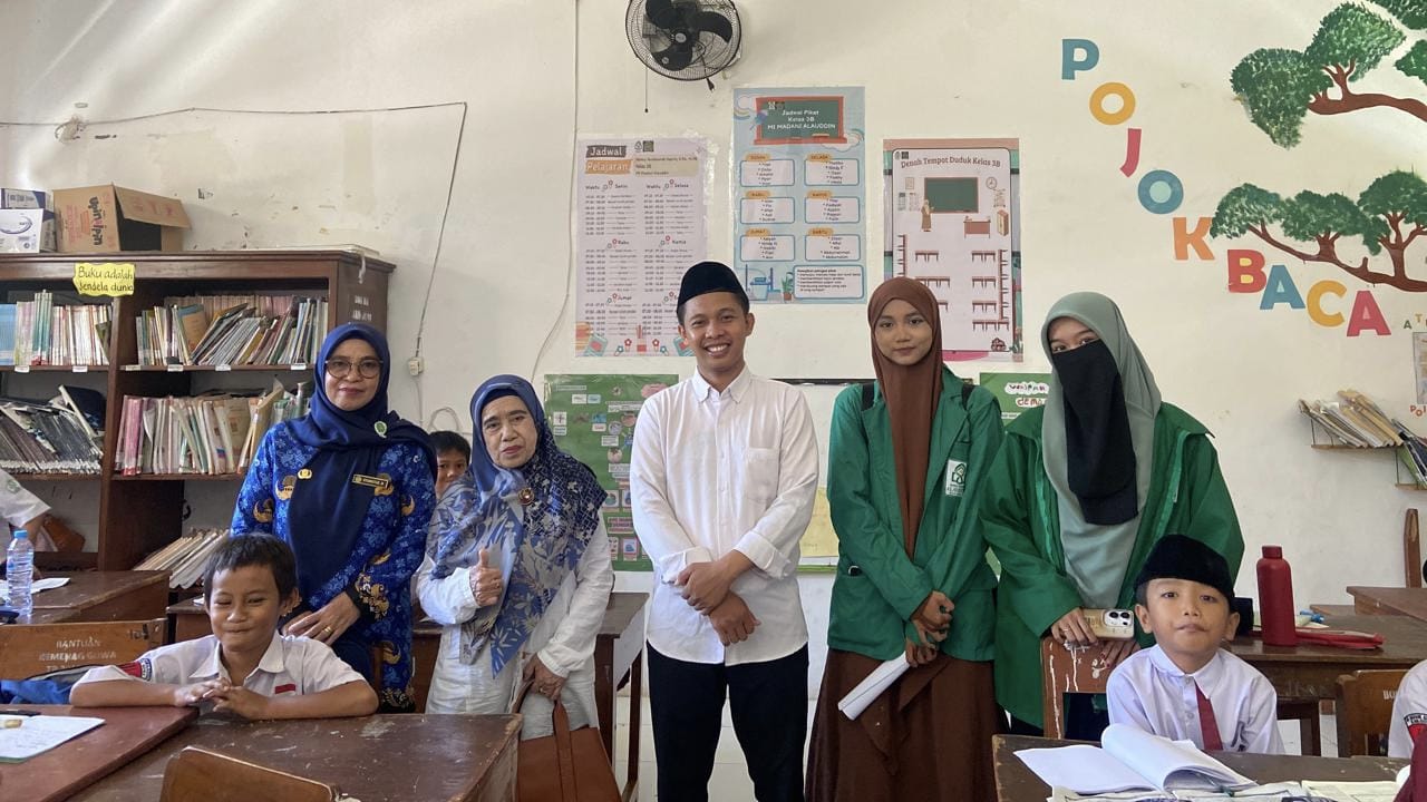 Mahasiswa BSA UIN Alauddin Selesaikan Program MBKM di SDIT Madani Alauddin