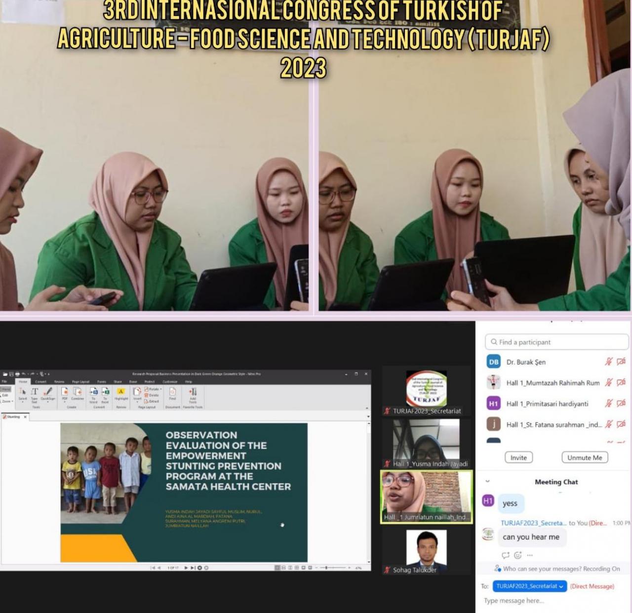 Gambar Mahasiswa Kesmas UIN Alauddin Jadi Pembicara 3rd TURJAF 2023