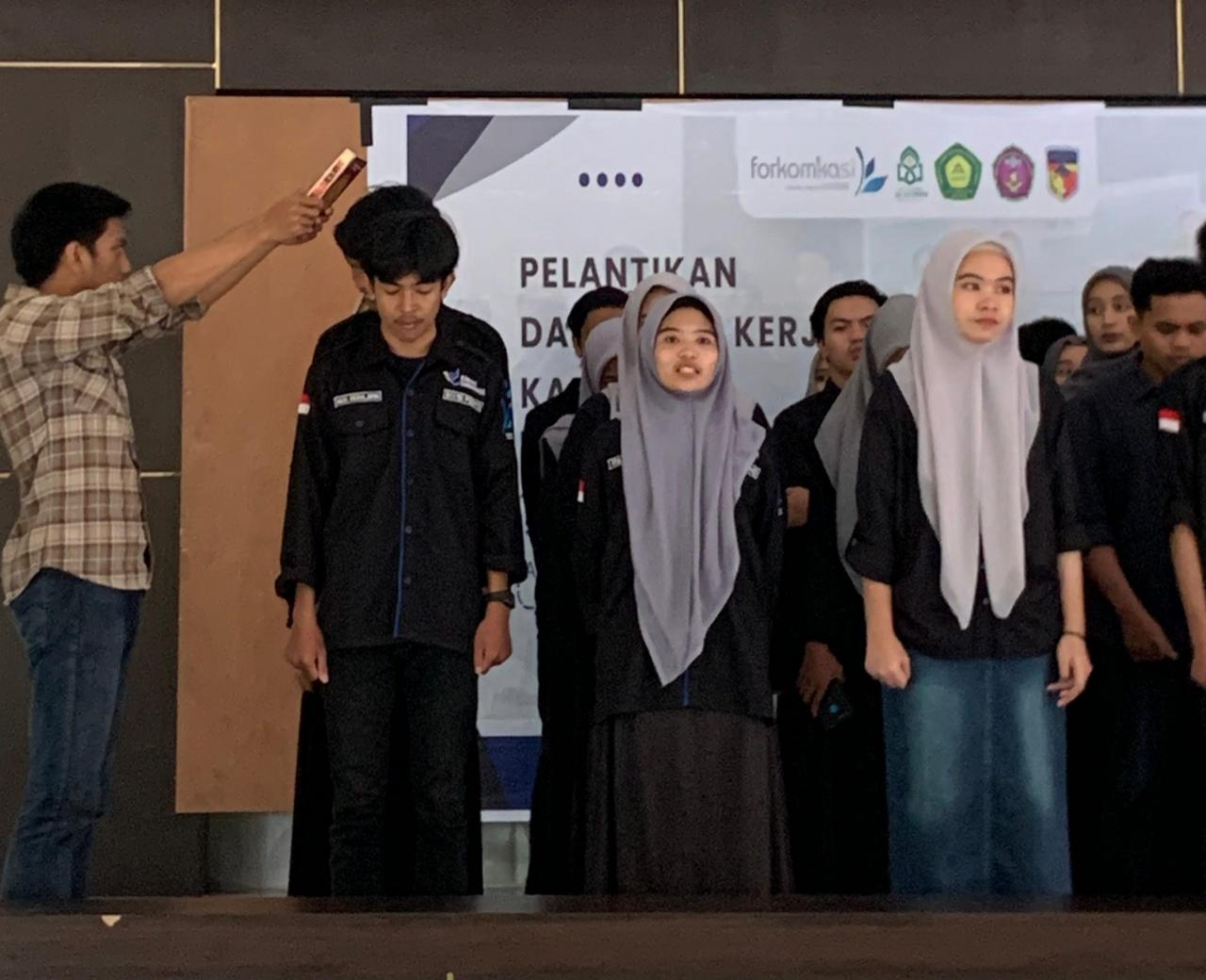 Mahasiswa Kessos Dilantik jadi Ketua Forkomkasi Regional Sulawesi dan Gorontalo 2024