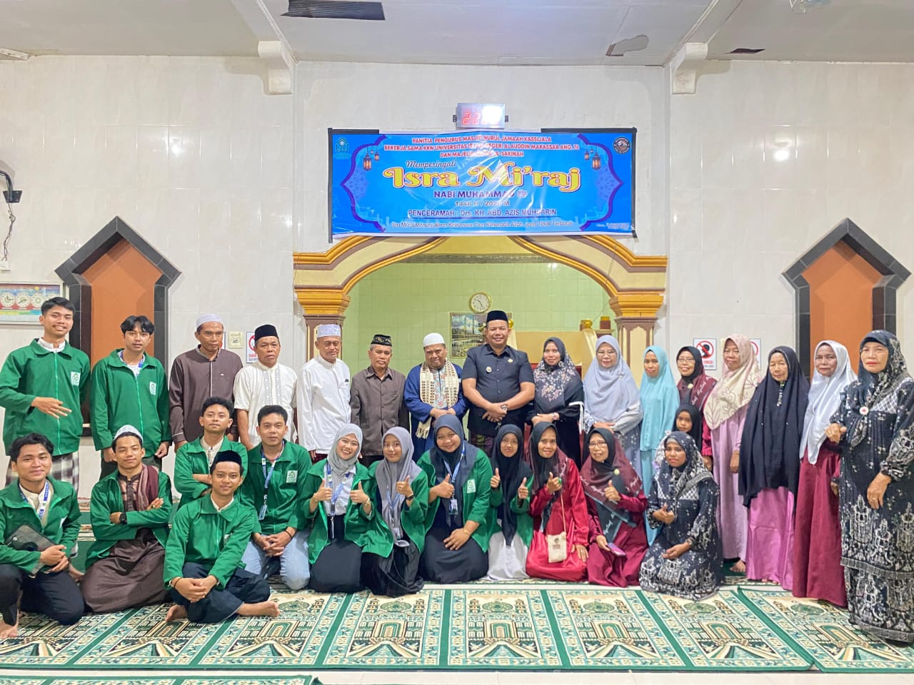 Mahasiswa KKN Ang.76 UIN Alauddin Menggelar Peringatan Isra' Mi'raj Nabi Muhammad SAW 1446 H