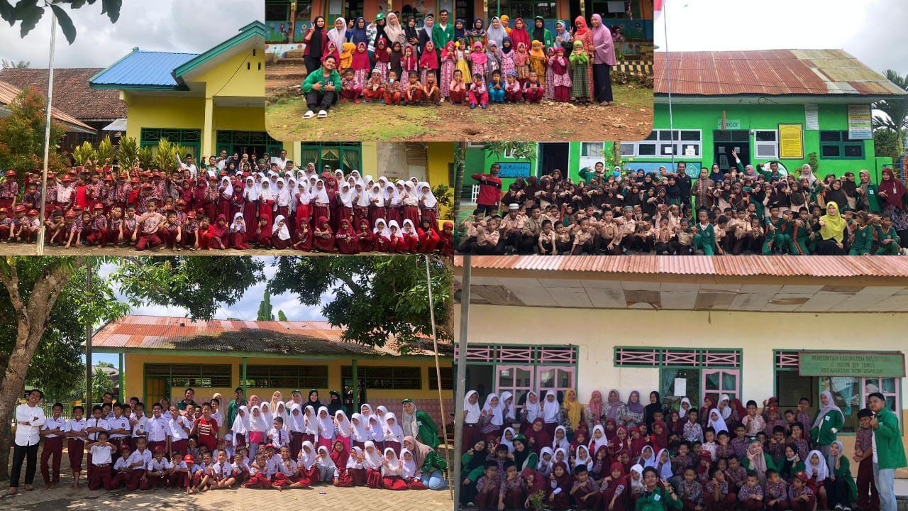 Gambar Mahasiswa KKN UIN Alauddin Posko 2 di Bulukumba Realisasi Proker PHBS