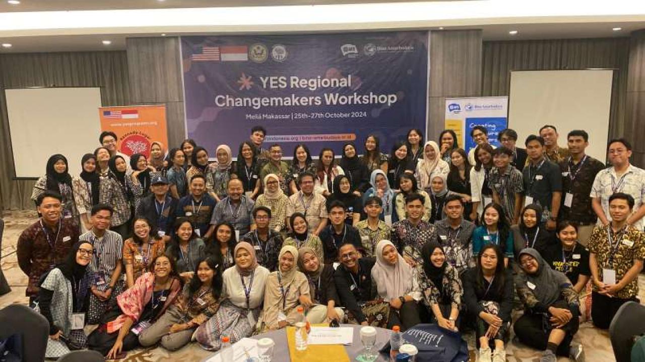 Mahasiswa Prodi PBI UIN Alauddin Belajar Self Development di YES Regional Changemakers Workshop