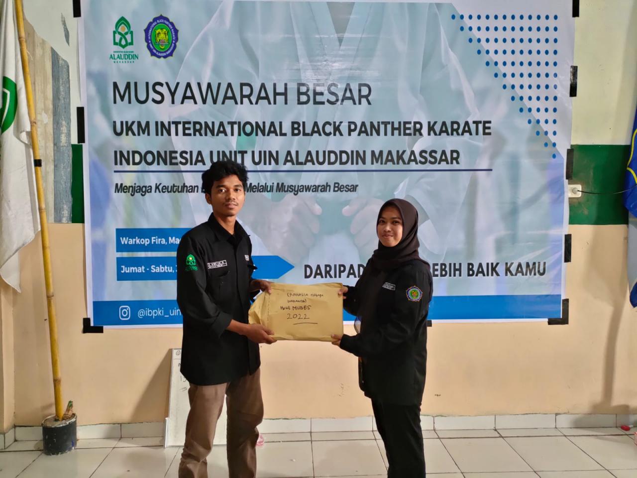 Gambar Mahasiswi HI FUF Terpilih sebagai  Ketua UKM IBPKI Unit UIN Makassar