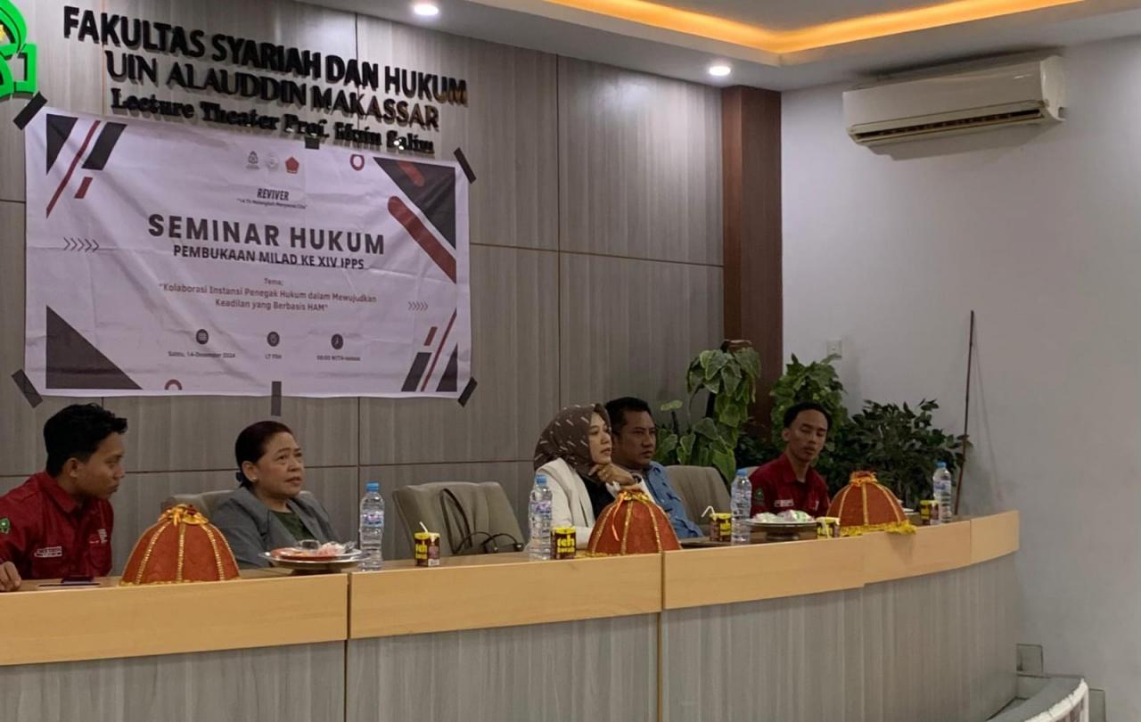 Menuju Milad Ke-XIV, IPPS FSH Lakukan Seminar Hukum