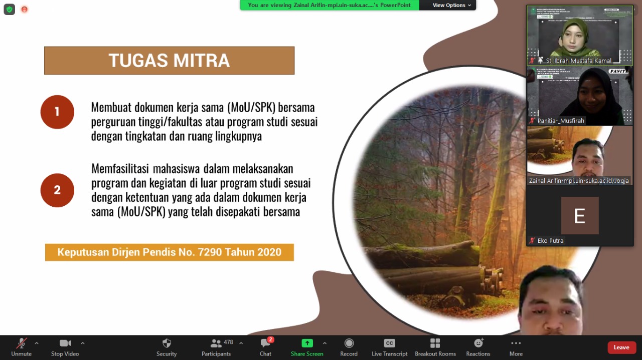Gambar MPI UIN Alauddin dan PPMPI Indonesia Kolaborasi Gelar Webinar Nasional