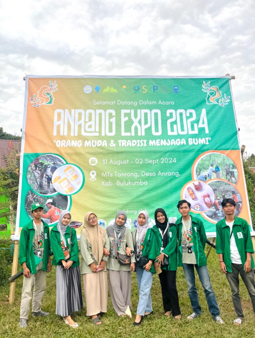 Orang Muda Menjaga Tradisi, KKN UIN Alauddin Menggelar Anrang Expo 2024