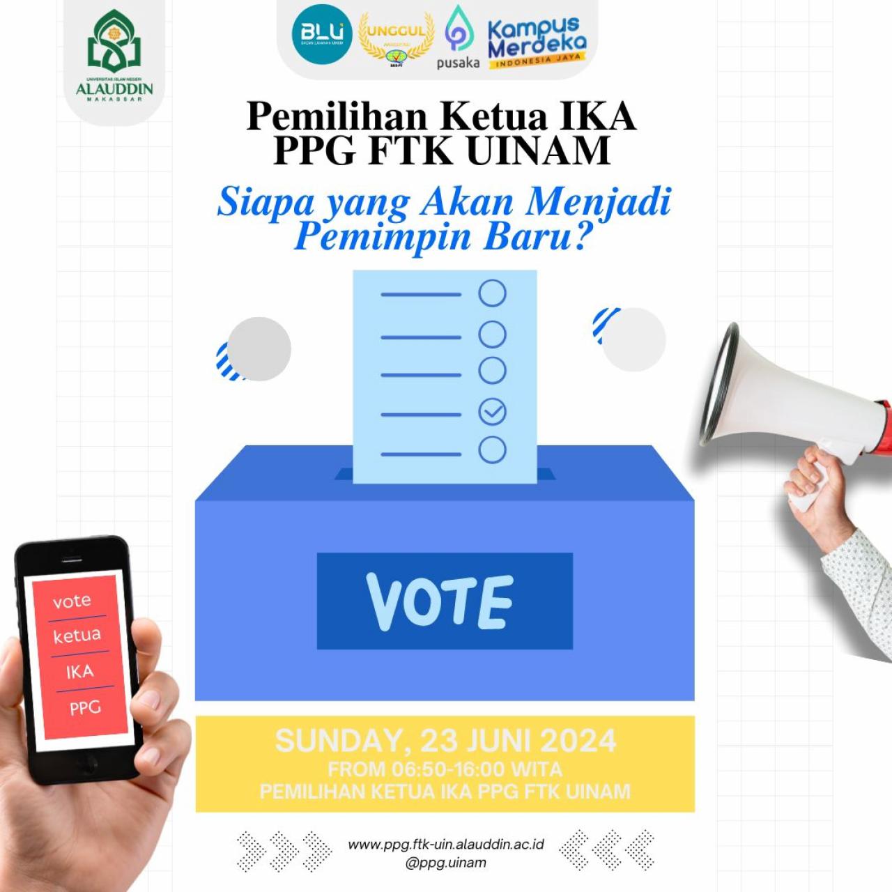 Gambar Pemilihan Ketua IKA PPG UIN Alauddin Makassar, 4 Alumni Menguat!