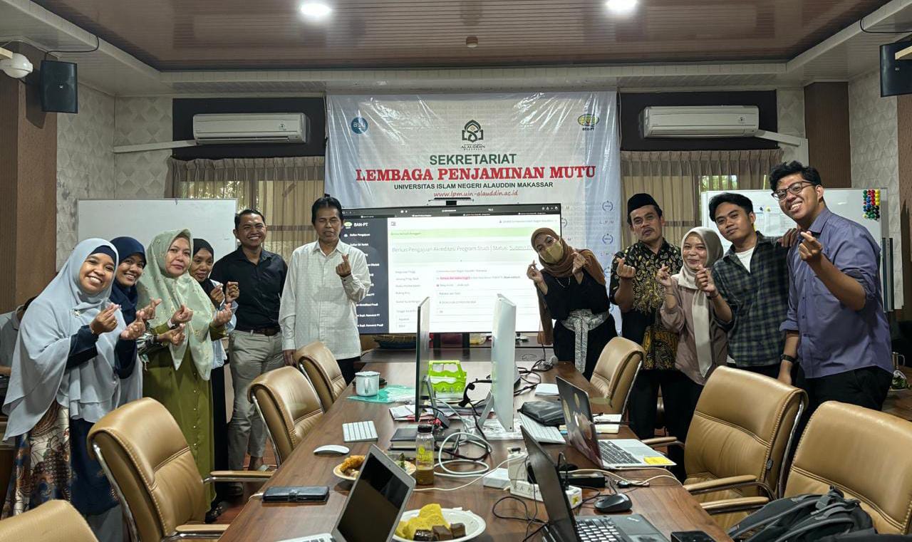 Gambar Perkuat Reputasi dan Daya Saing Internasional, BSI UIN Alauddin Submit Borang Reakreditasi