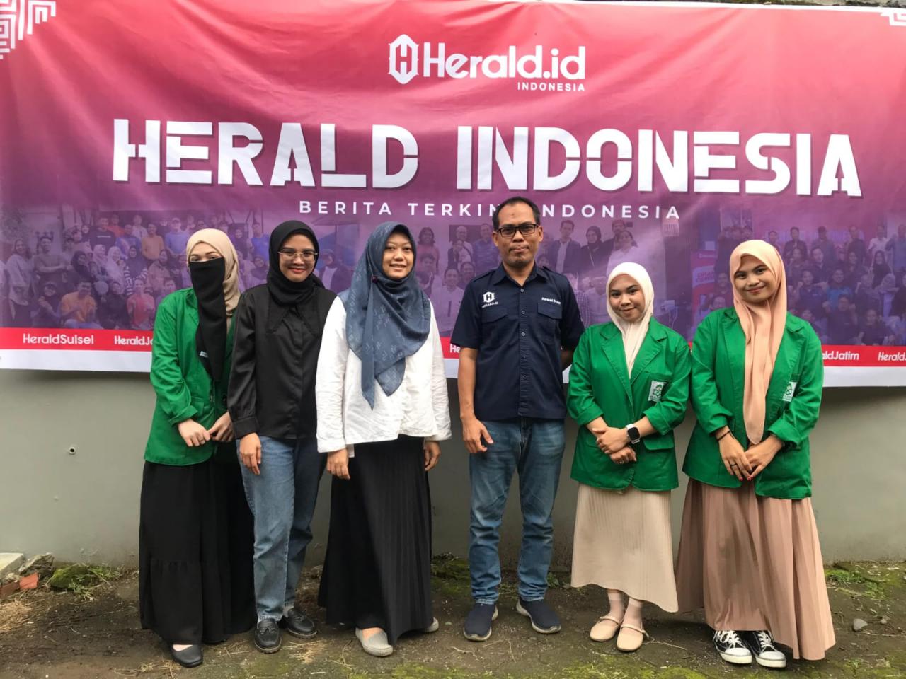 PPL Mahasiswa Jurnalistik UIN Alauddin di Herald.id Diharap Serap Pengetahuan Baru