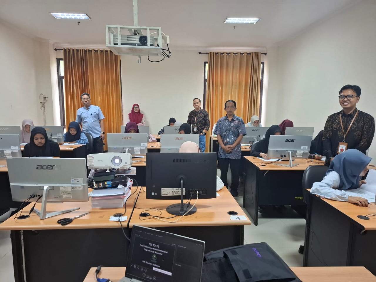 Gambar Prodi Akuntansi UIN Alauddin Gelar Tes TOEFL bagi Calon Mahasiswa Kelas Internasional