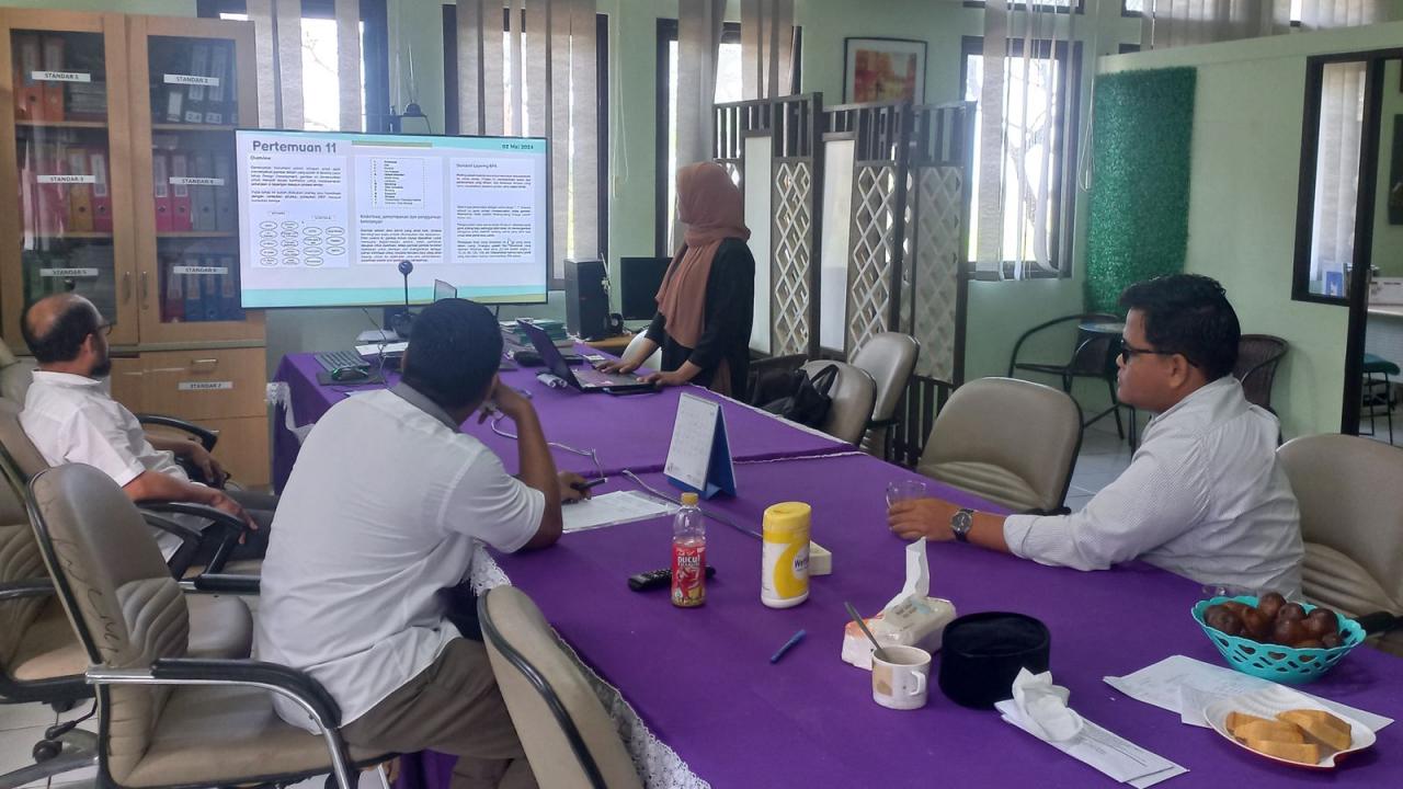 Gambar Prodi Arsitektur Monev Dua Mahasiswa yang Jalani Program Magang MBKM 20 SKS
