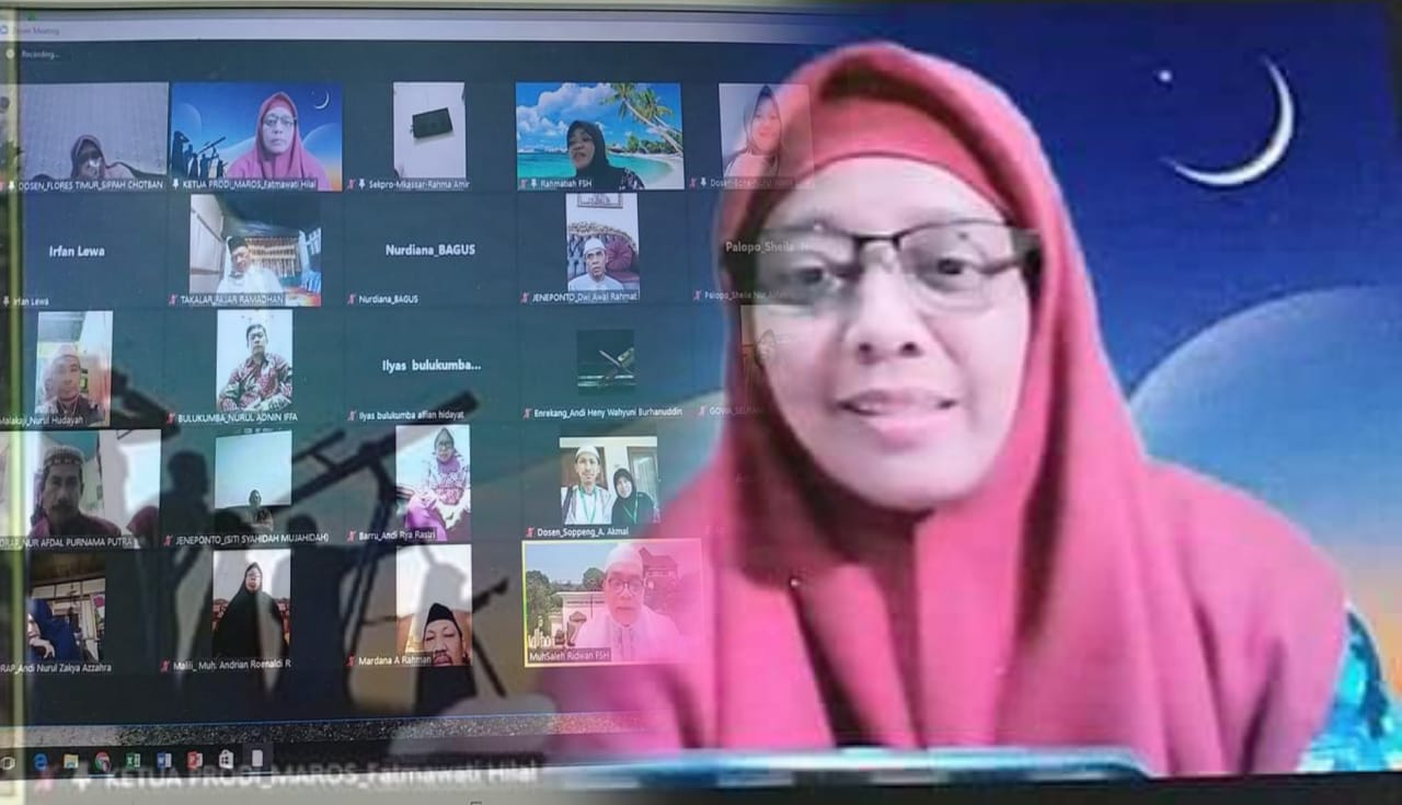 Gambar Prodi Ilmu Falak UIN Alauddin Gelar Silaturahmi Virtual dengan Orang Tua Mahasiswa
