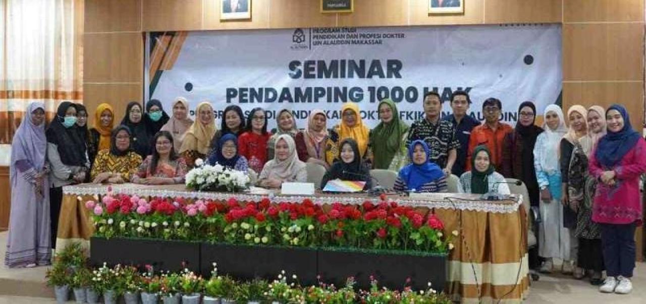 Gambar Prodi Pendidikan Dokter UIN Alauddin Gelar Seminar Pendampingan 1000 Hari awal kehidupan