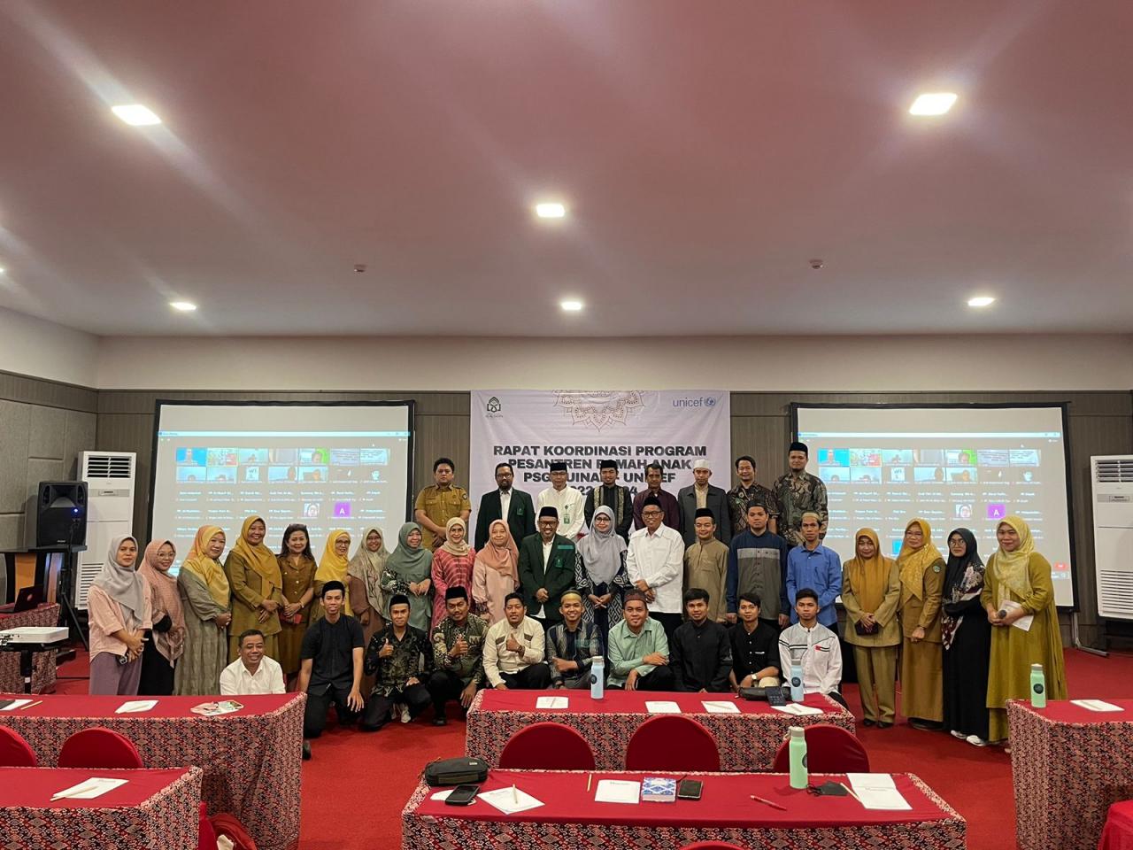 PSGA UIN Alauddin - Unicef Rakor Keberlanjutan Program Pesantren Ramah Anak