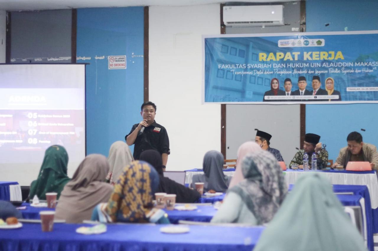 Raker FSH UIN Alauddin, Transformasi Digital dalam Pengelolaan Akademik dan Layanan