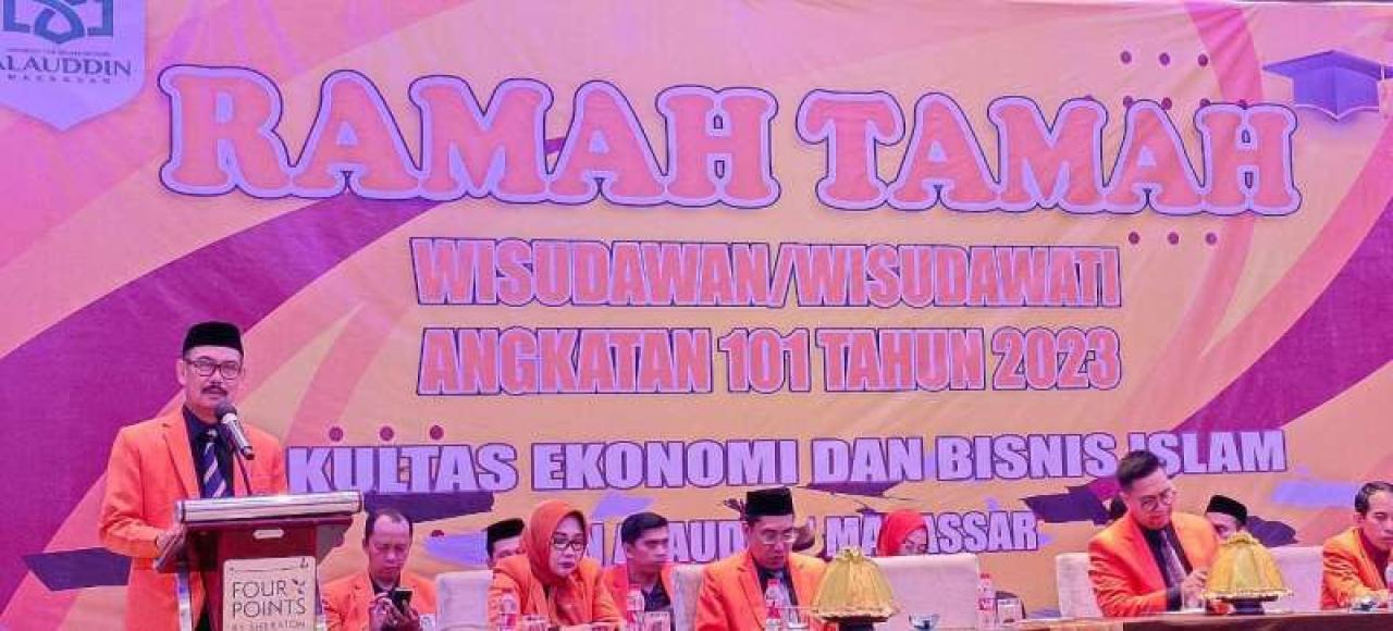 Gambar Ramah Tamah Wisuda FEBI UIN Alauddin Angkatan 101: Ini Lulusan Terbaik 5 Prodi dan Pesan Dekan