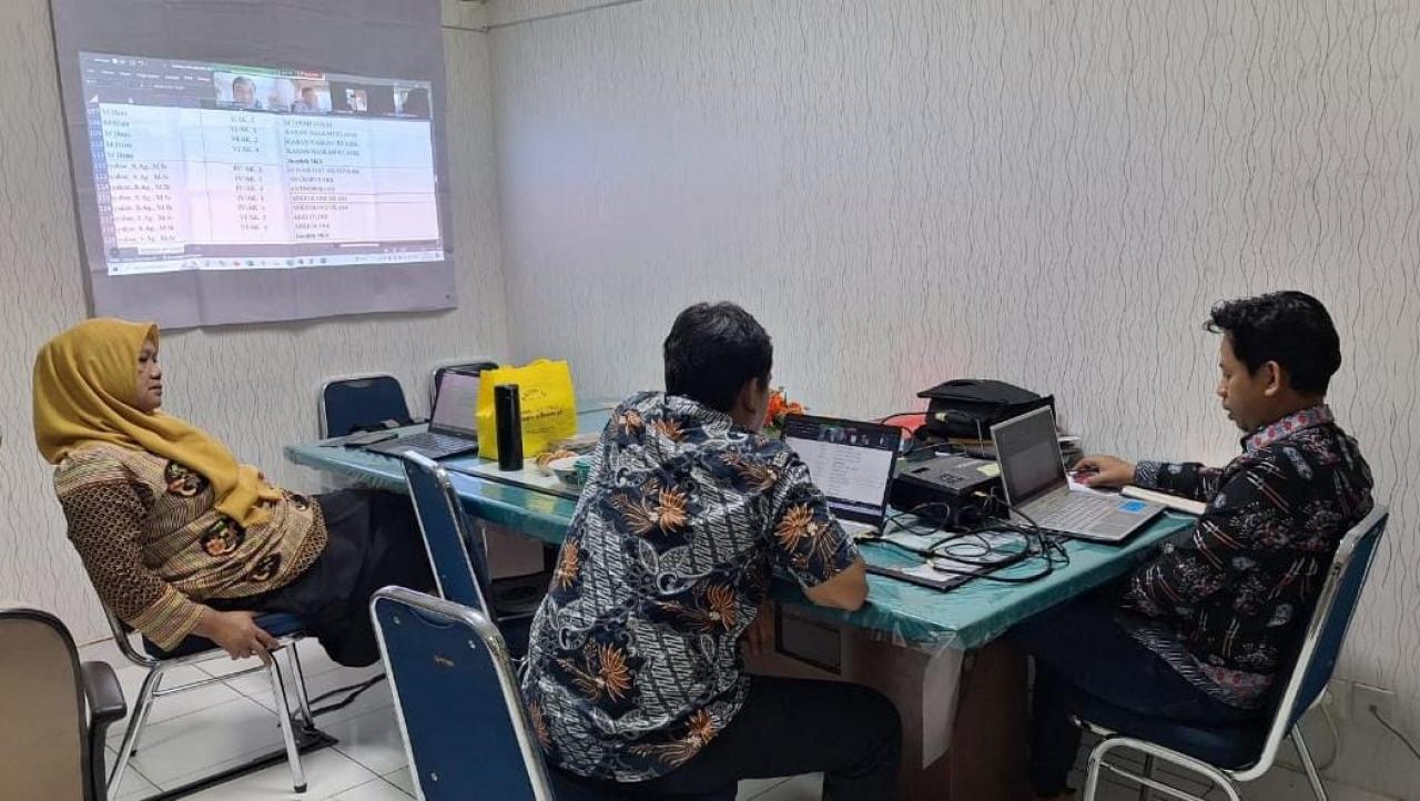 Rapat Internal Prodi SPI, Evaluasi dan Distribusi Mata Kuliah Semester Genap