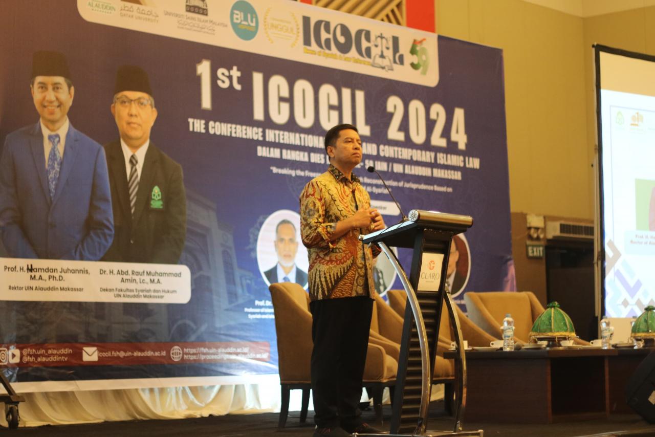 Rektor UIN Alauddin Makassar Buka Kegiatan ICOCIL 2024