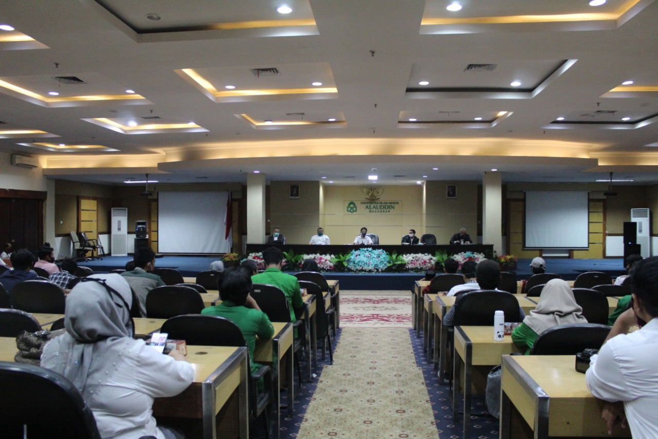 Gambar Rektor UIN Alauddin Terima Audiensi Lembaga Kemahasiswaan untuk Bahas UKT
