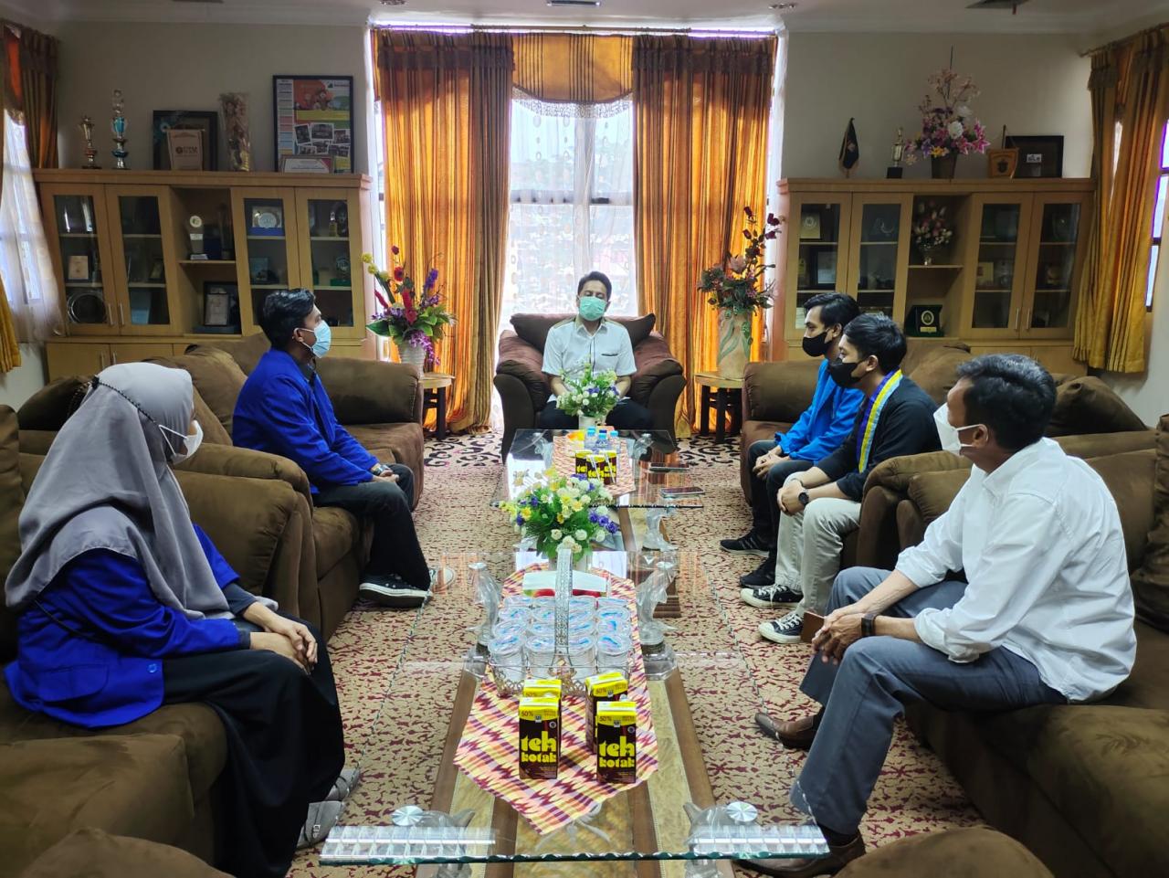 Gambar Rektor UIN Alauddin Terima Audiensi Pengurus Cabang PMII Kabupaten Gowa