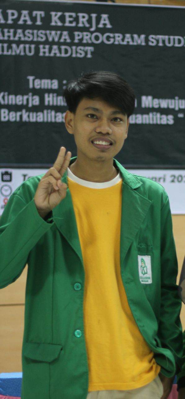 Gambar Samsu Alam terpilih secara Aklamasi dalam Pemilihan Ketua HMJ Prodi Ilmu Hadist FUFP