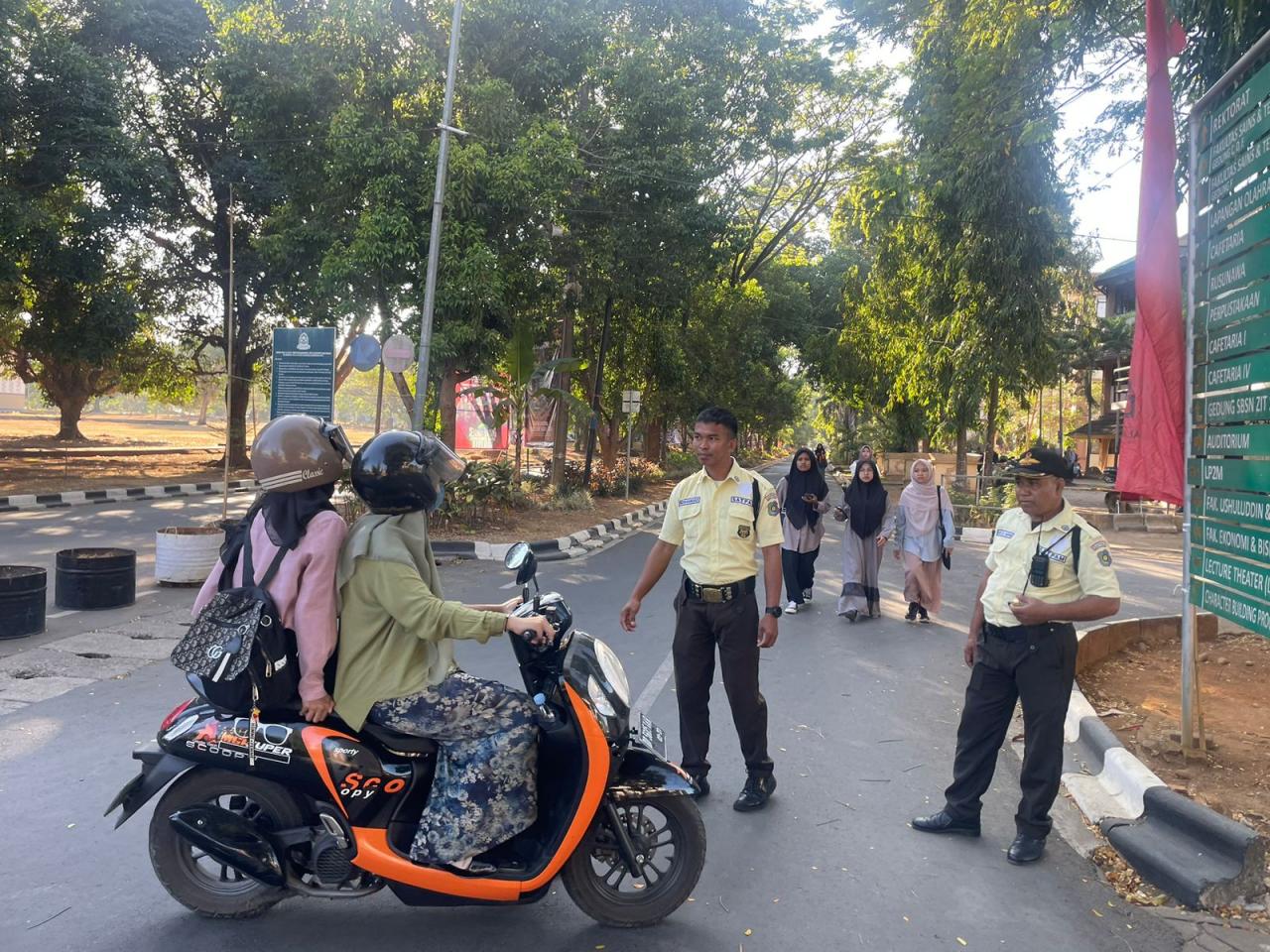 Gambar Security UIN Alauddin Sukses Kawal PBAK 2024: Aman dan Terkendali