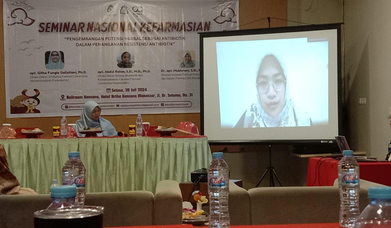 Gambar Seminar Nasional HMJ Farmasi, Bahas Resistensi Antibiotik