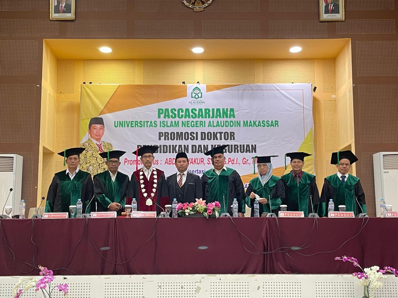 Gambar Sidang Promosi Doktor Abdul Syakur Kaji Gerakan Literasi Al-Qur'an Tingkat SD