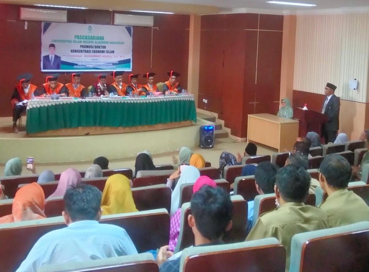 Gambar Sidang Promosi Doktor Hasrul, Kaji Anak Putus Sekolah di Kabupaten Mamuju