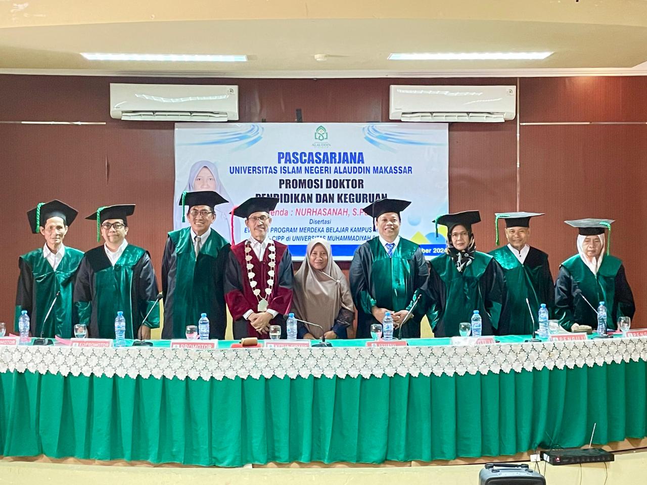 Gambar Sidang Promosi Doktor Nurhasanah Bahas Evaluasi Program MBKM Model CIPP