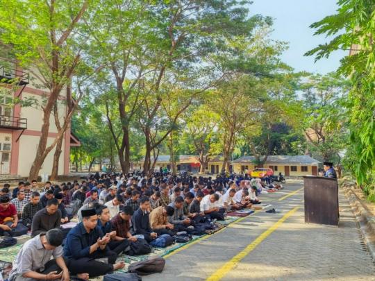 LDF dan DEMA FST UIN Alauddin Gelar Shalat Istisqa