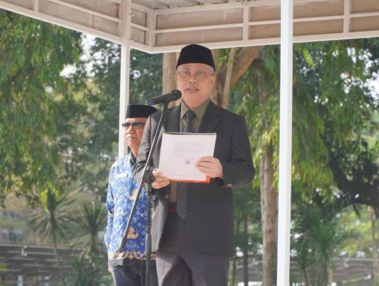 Patriotik, Gigih, dan Berempati: Pesan Menpora pada Peringatan Sumpah Pemuda di UIN Alauddin