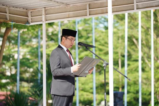 UIN Alauddin Peringati Hari Kesaktian Pancasila, Rektor Ajak Civitas Akademika Perkokoh NKRI