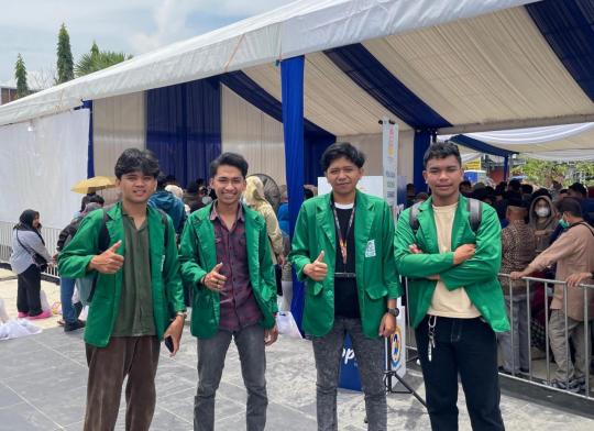 Mahasiswa SPI Ikuti Event Literasi Keuangan Bank Mandiri di Balla Lompoa Gowa