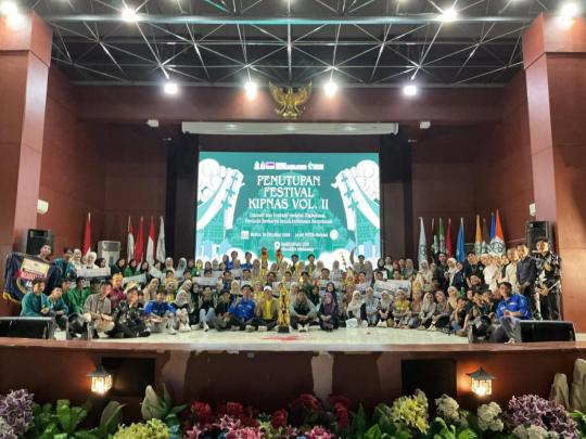 Penutupan Festival KIP Nasional Meriah di UINAM, STAI Yapis Takalar Raja Panggung