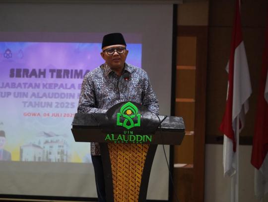 Sertijab UIN Alauddin, Prof. Arskal Dorong Penguatan Kolaborasi dan Pengembangan SDM